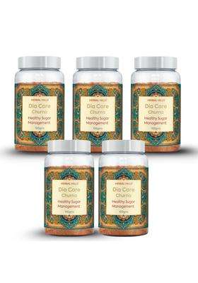 Herbal Hills Dia Care Churna, 100 g (Pack of 5) | Authentic Ayurvedic Formula