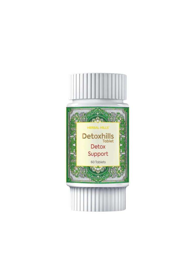 Herbal Hills Detoxhills Tablets, 60 Count | Natural Herbal Care - Indya
