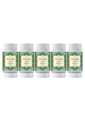 Herbal Hills Detoxhills Tablets, 60 Count (Pack of 5) | Natural Herbal Care