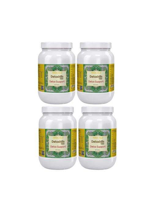 Herbal Hills Detoxhills Tablets, (900 Tablets Pack) | Authentic Traditional Formula | Supports Body Detox & Internal Cleansing