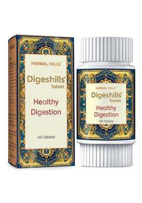 Herbal Hills Digeshills Tablets, 60 Count | Natural Herbal Care