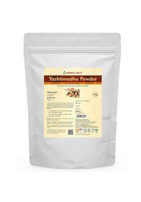 Herbal Hills Yashtimadhu Powder, 1 kg | Natural Herbal Care