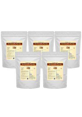Herbal Hills Yashtimadhu Edible Licorice Powder, 1 kg (Pack of 5) | Natural Herbal Care