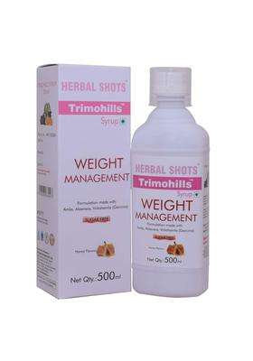 Herbal Hills Trimohills Herbal Shots, 500 ml (Pack of 5) | Natural Herbal Care
