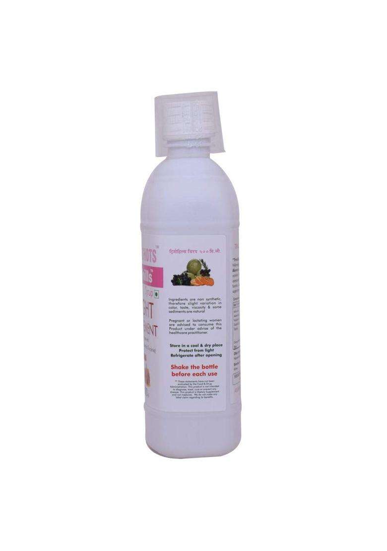 Herbal Hills Trimohills Herbal Shots, 500 ml (Pack of 5) | Natural Herbal Care - Indya