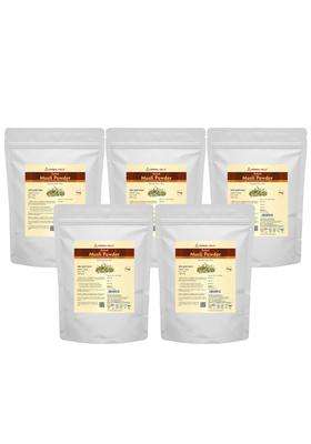 Herbal Hills Safed Musli Powder, 1 kg (Pack of 5) | Natural Herbal Care