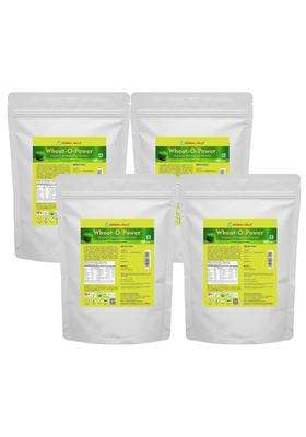 Herbal Hills Wheatgrass Powder, 500 g (Pack of 4) | Natural Herbal Care