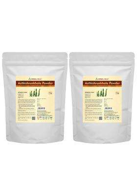 Herbal Hills Asthishrunkala Cissus Quadrangularis Powder, 1 kg (Pack of 2) | Natural Herbal Care