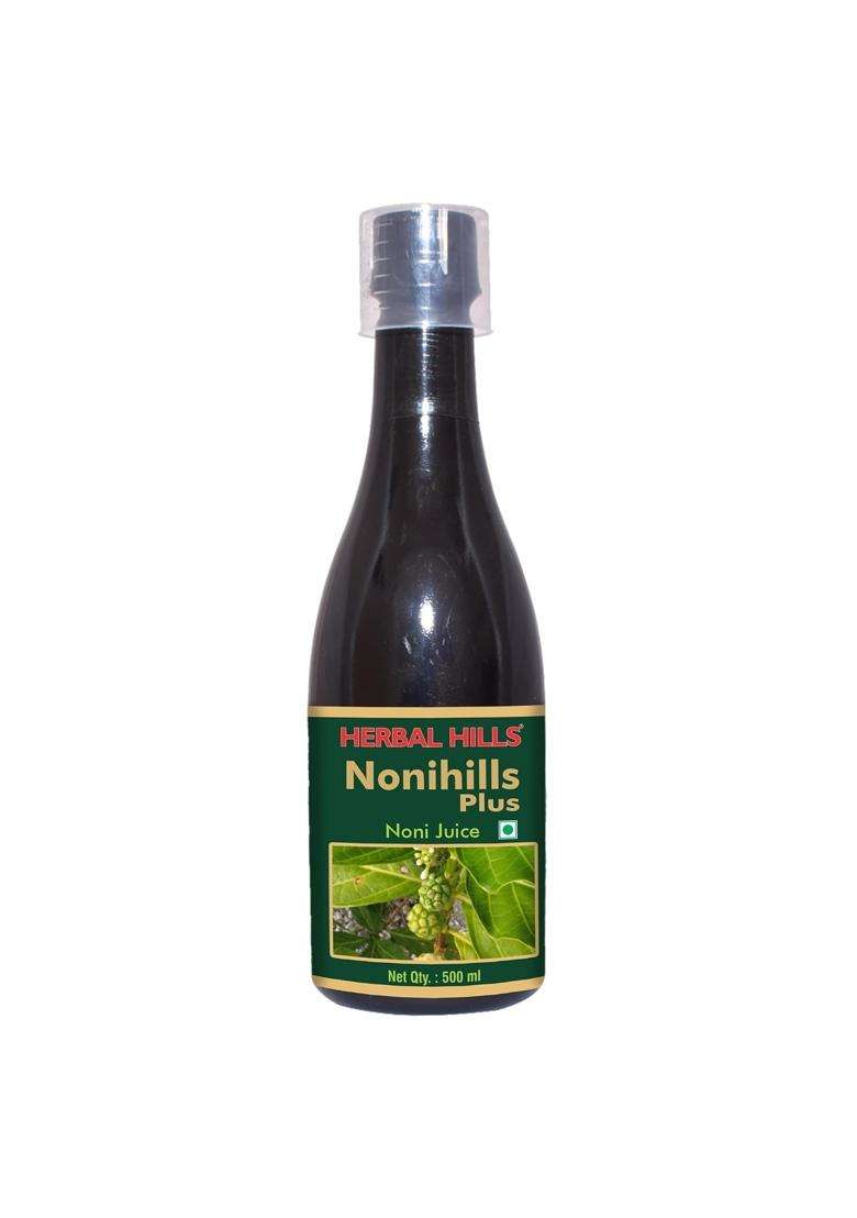 Herbal Hills Noni Juice (500 ml (Pack of 5) | Natural Herbal Care - Indya