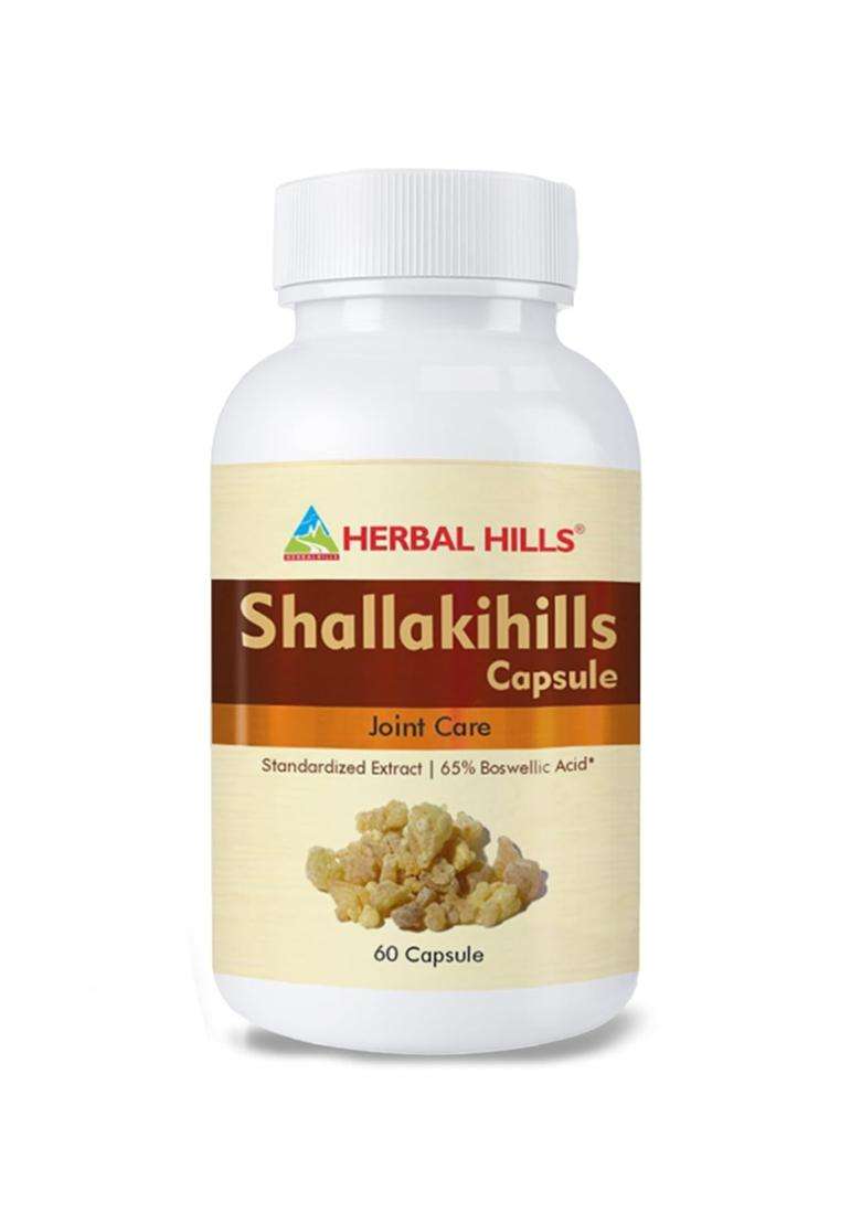 Herbal Hills Shallaki Capsules, 60 Count (Pack of 5) | Natural Herbal Care - Indya