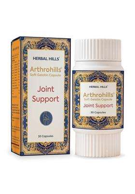 Herbal Hills Arthrohills Pain Releif Capsules, 30 Count | Natural Herbal Care