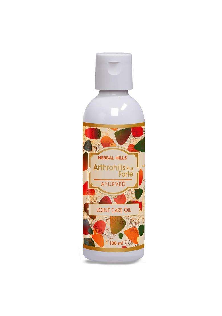 Herbal Hills Arthrohills Plus Forte Oil, 100 ml (Pack of 2) | Natural Herbal Care - Indya