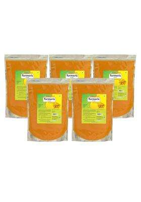 Herbal Hills Turmeric Powder, 1 kg (Pack of 5) | Natural Herbal Care