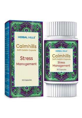 Herbal Hills Calmhills Capsules, 30 Count (Pack of 5) | Natural Herbal Care