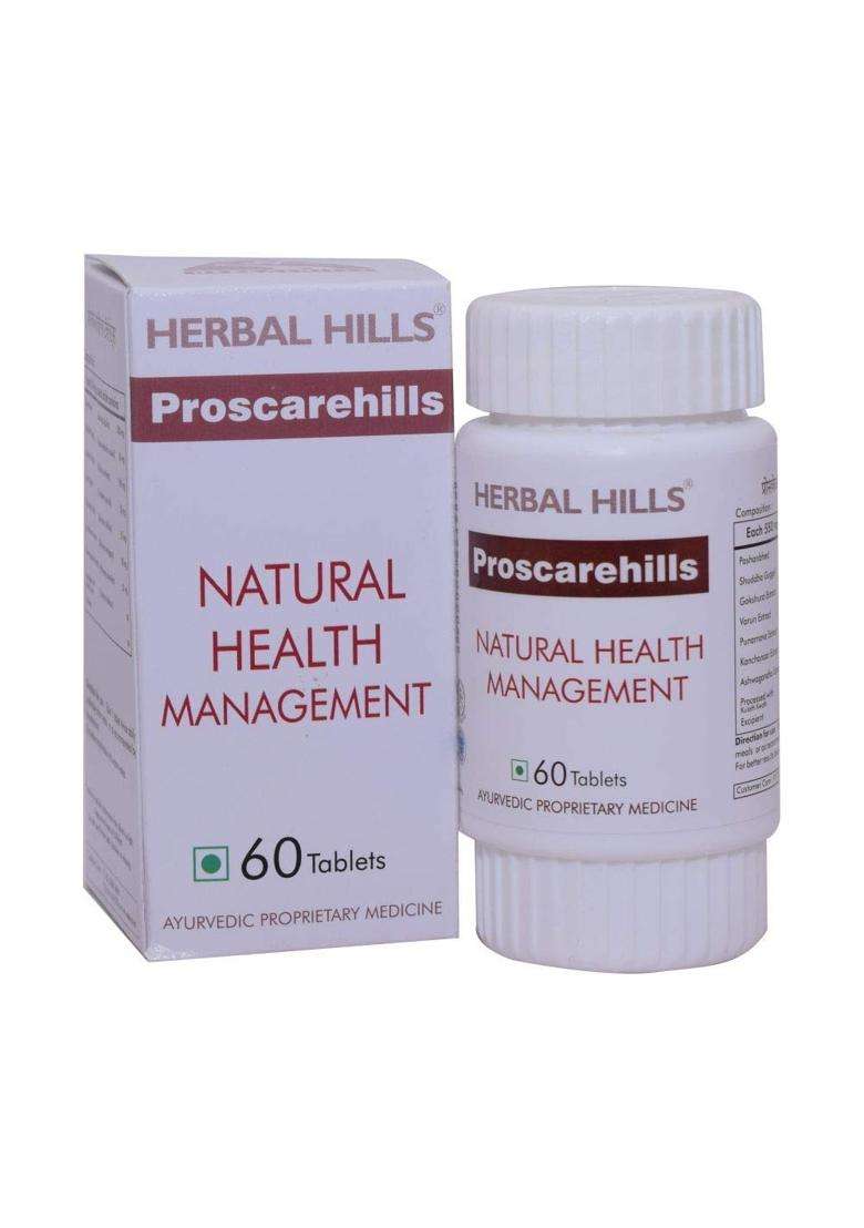 Herbal Hills Proscarehills 60 Tablets (Pack of 2) | Natural Herbal Care - Indya