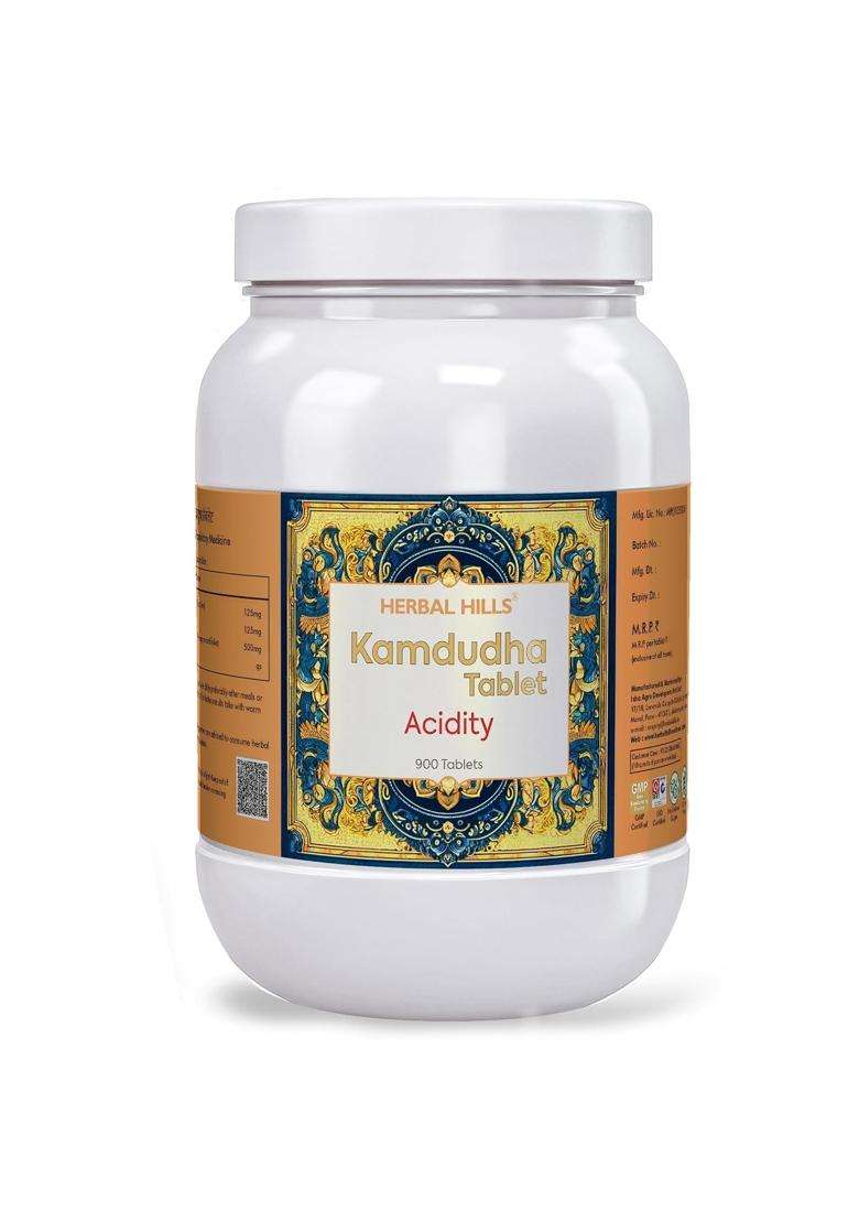 Herbal Hills Kamdudhahills Tablets, 900 Count (Pack of 2) | Natural Herbal Care - Indya