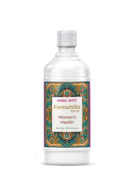 Herbal Hills Femohills Herbal Shots 500 ml (500 ml | Natural Herbal Care