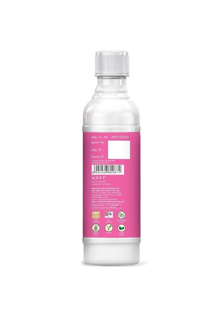 Herbal Hills Femohills Herbal Shots 500 ml (500 ml (Pack of 4) | Natural Herbal Care - Indya