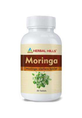 Herbal Hills Moringa Tablets, (60 Tablets Pack) (Pack of 4) | Natural Herbal Care | Boosts Immunity & Daily Nutrition | With Moringa Oleifera Extract