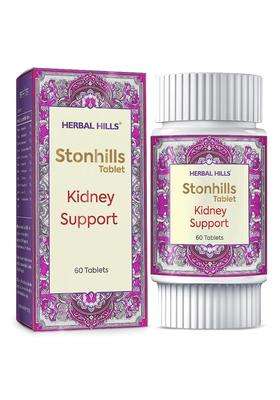 Herbal Hills Stonhills Tablets, 60 Count (Pack of 2) | Natural Herbal Care