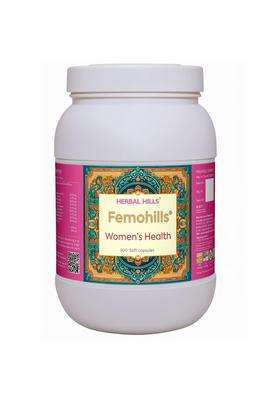 Herbal Hills Femohills Capsules, 900 Count (Pack of 2) | Natural Herbal Care