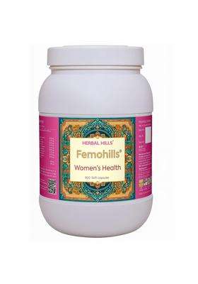 Herbal Hills Femohills Capsules, 900 Count (Pack of 5) | Natural Herbal Care