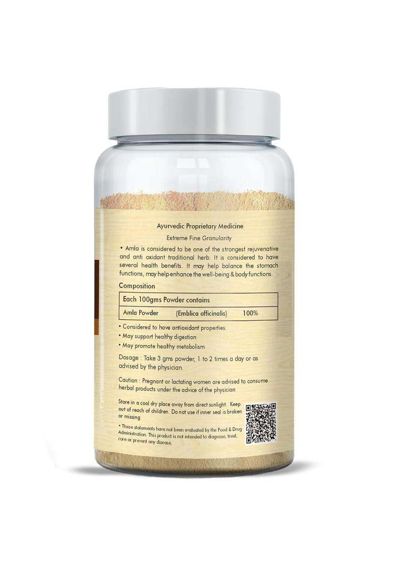 Herbal Hills Amla Powder, 100 g (Pack of 5) | Natural Herbal Care - Indya