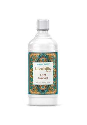 Herbal Hills Livohills Herbal Shots, 500 ml (Pack of 4) | Natural Herbal Care
