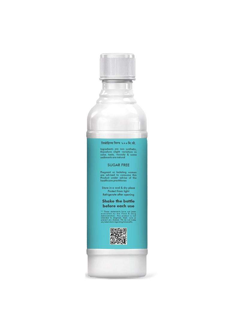 Herbal Hills Herbal Shots Livohills Syrup 500 ml (500 ml | Natural Herbal Care - Indya
