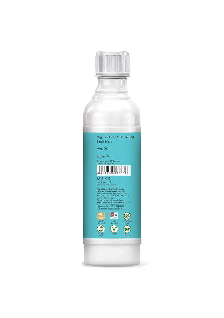 Herbal Hills Herbal Shots Livohills Syrup 500 ml (500 ml | Natural Herbal Care - Indya