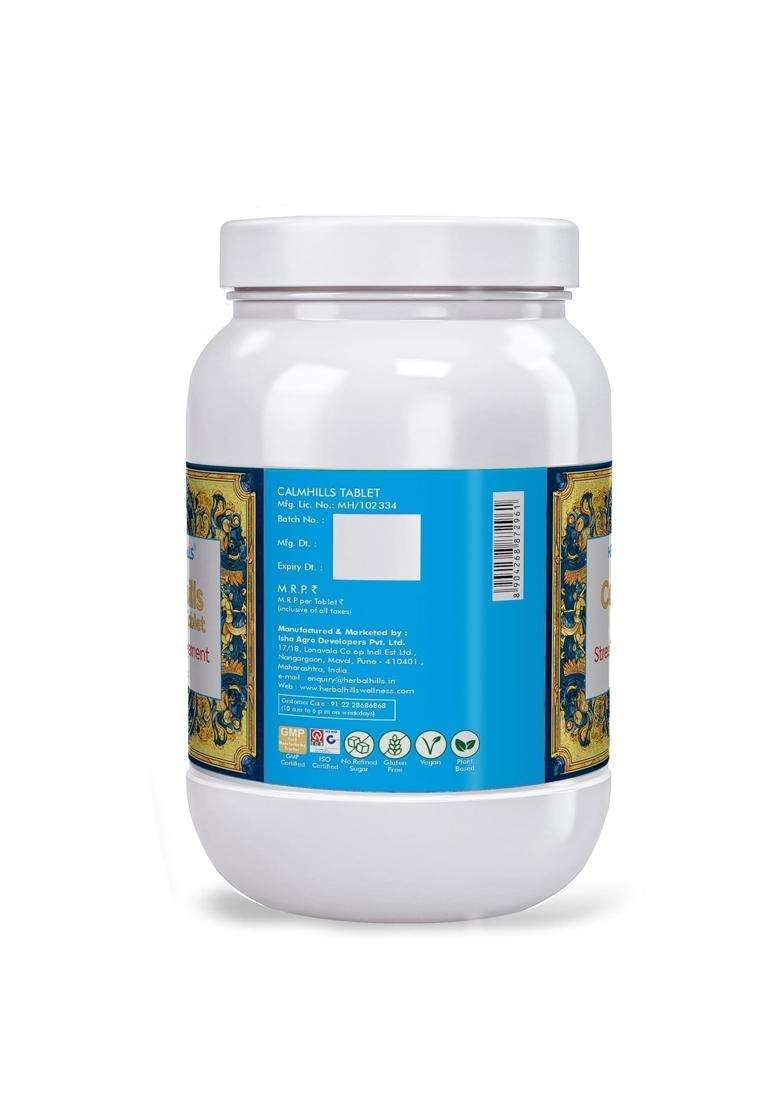 Herbal Hills Calmhills Capsules, 900 Count | Natural Herbal Care - Indya