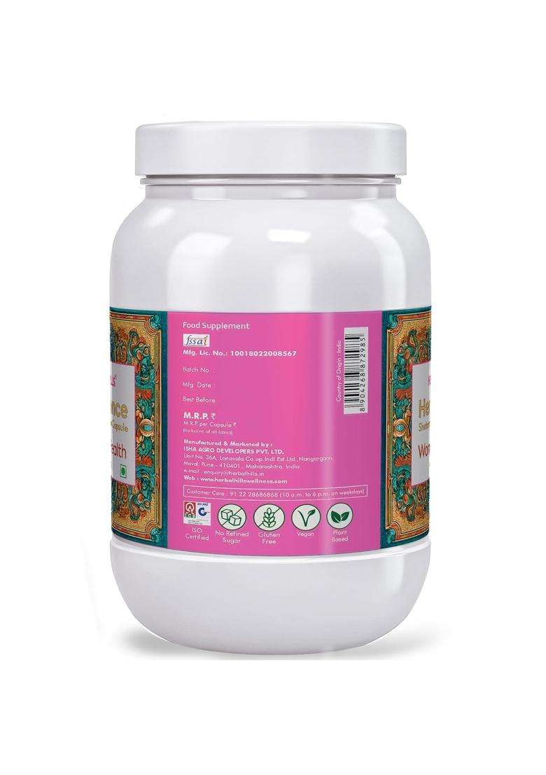 Herbal Hills Her Hormonal Balance Capsules, 700 Count | Natural Herbal Care - Indya