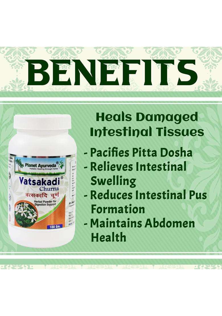 Planet Ayurveda Vatsakadi Churna, 100 g (Pack of 2) | Authentic Traditional Formula - Indya