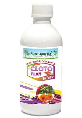 Planet Ayurveda Cloto Plan Syrup, 200 ml | Authentic Traditional Formula