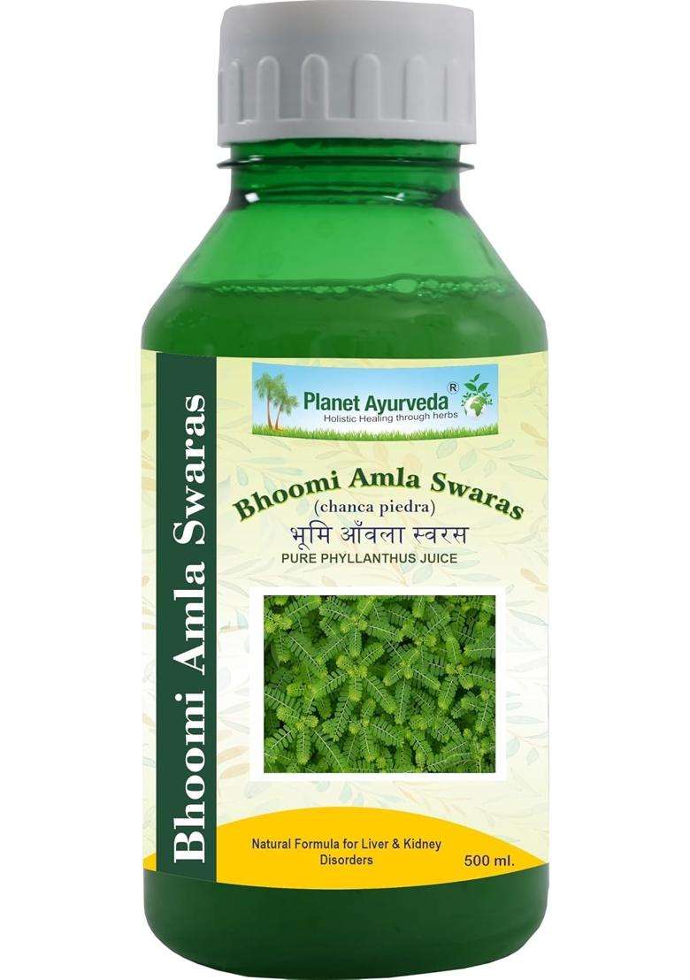 Planet Ayurveda Bhoomi Amla Swaras 500 ml | Authentic Traditional Formula - Indya