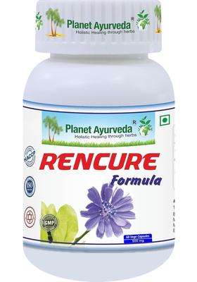 Planet Ayurveda Rencure Formula Capsules 60 Capsules | Authentic Traditional Formula | Herbal Kidney Care Supplement