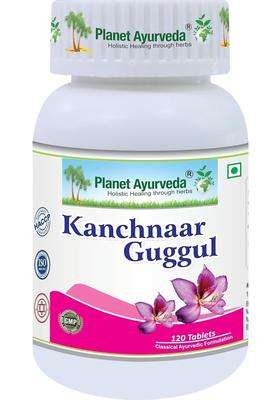 Planet Ayurveda Kanchnaar Tablet 120 Tablets | Authentic Traditional Formula