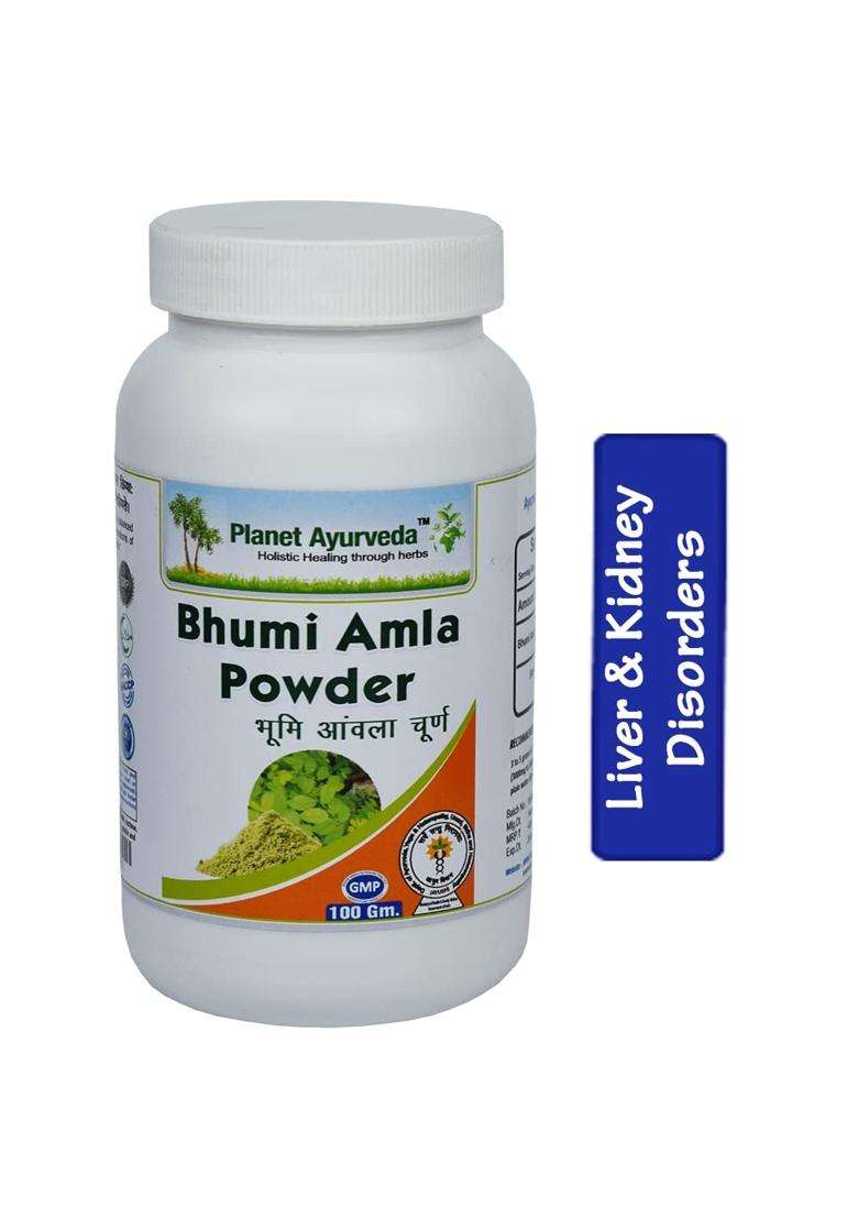Planet Ayurveda Bhumi Amla Powder, 100 g | Authentic Traditional Formula - Indya