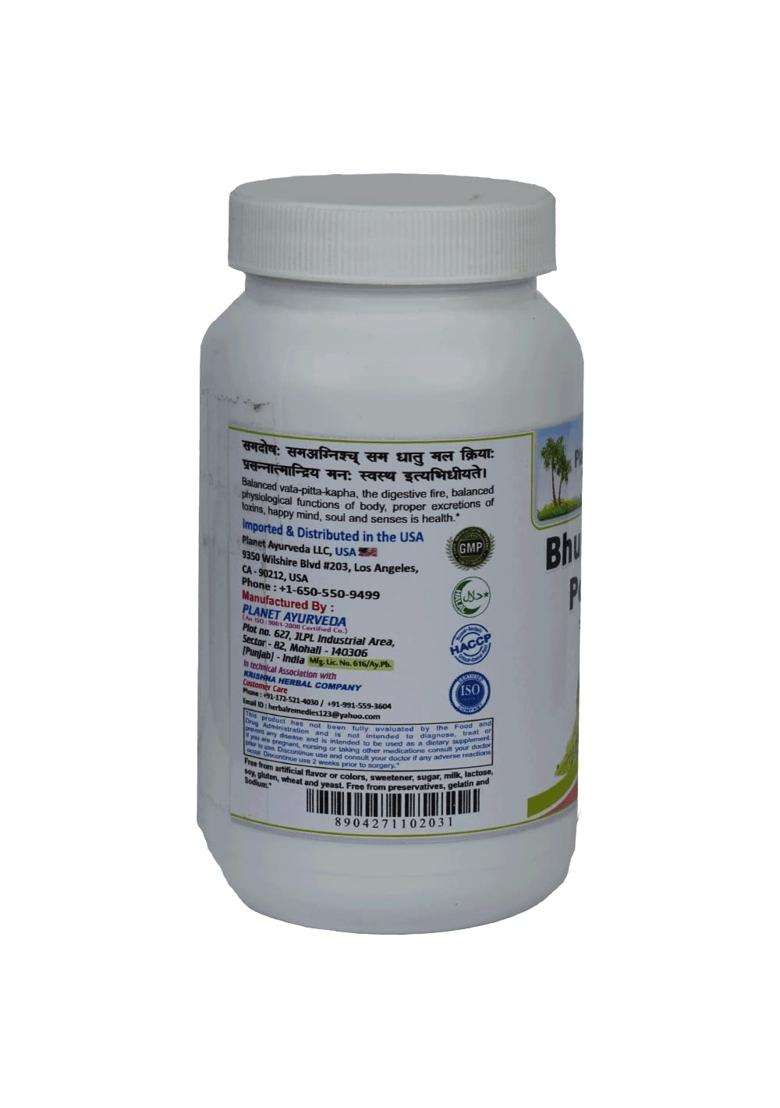 Planet Ayurveda Bhumi Amla Powder, 100 g | Authentic Traditional Formula - Indya