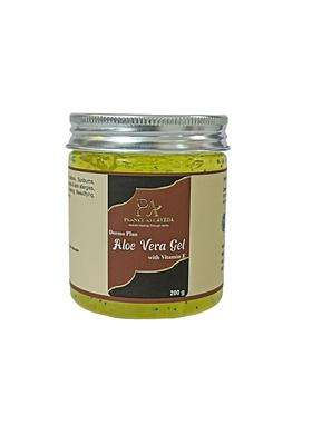 Planet Ayurveda Aloe Vera Gel with Vitamin E 200 ml | Authentic Traditional Formula | For Face, with Pure Aloe Vera & Vitamin E for Skin and Hair