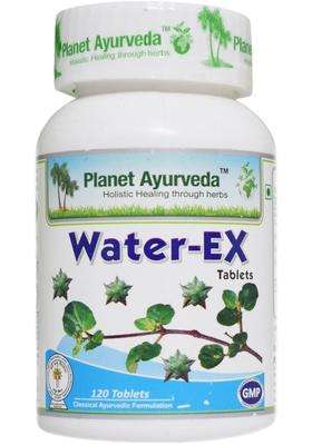Planet Ayurveda Water-Ex Tablets, 120 Tablets | Authentic Traditional Formula