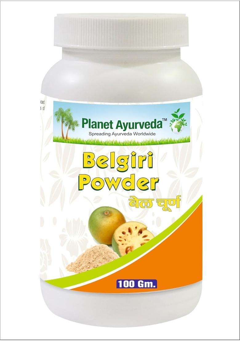 Planet Ayurveda Belgiri Churna 100 g | Authentic Traditional Formula | Made from Premium Bael Fruit (Aegle marmelos) Powder - Indya