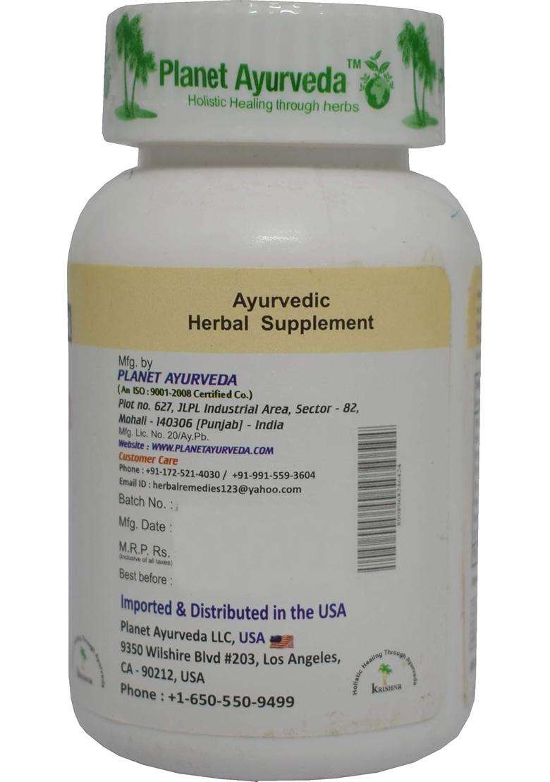 Planet Ayurveda Weight Gain formula Capsules, 60 Capsules, Natural Solution to Increase Weight | Authentic Traditional Formula - Indya