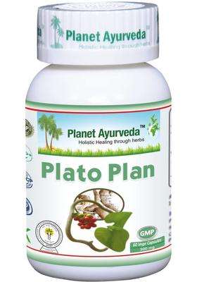 Planet Ayurveda Plato Plan Capsules | Authentic Traditional Formula