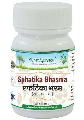Planet Ayurveda Sphatika Bhasma 5 g | Authentic Traditional Formula