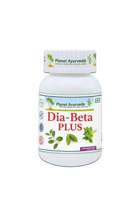 Planet Ayurveda DiaBeta Plus for Diabetes (60 Capsules | Authentic Traditional Formula