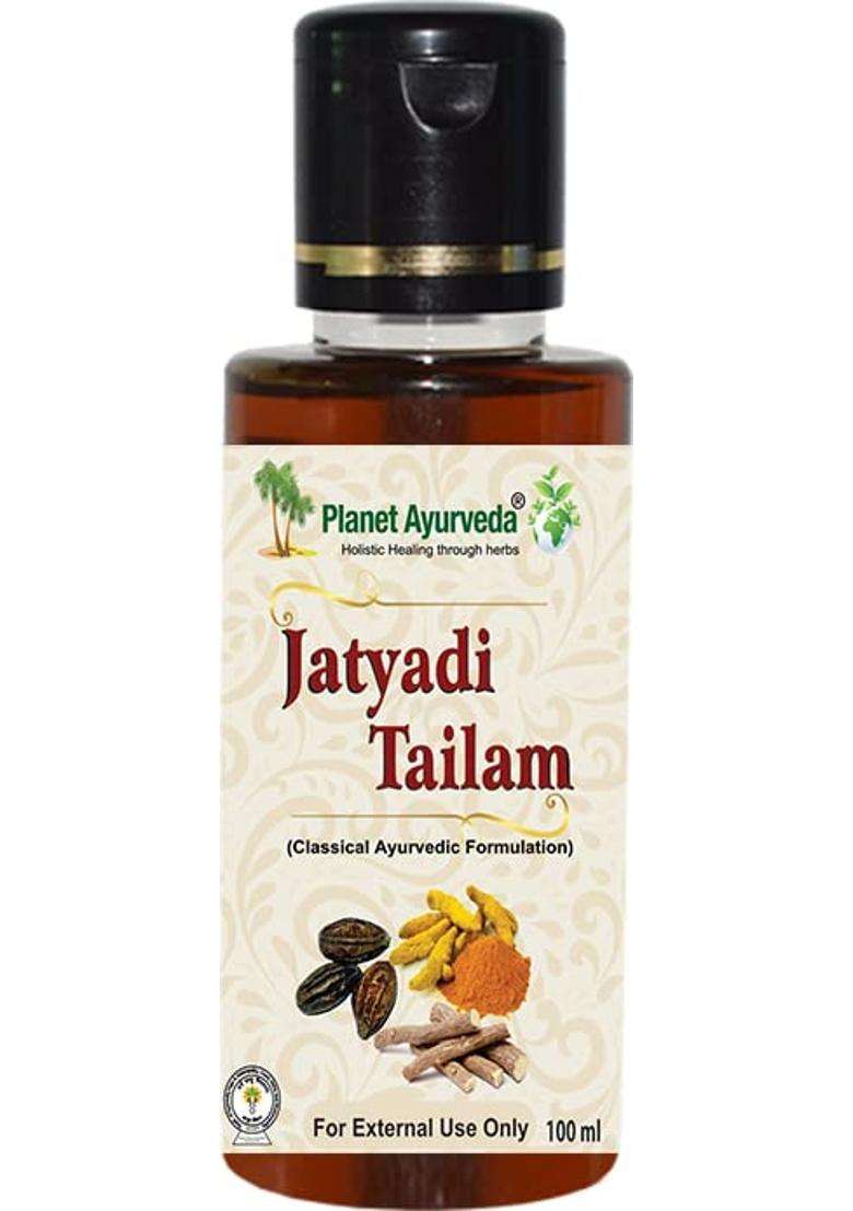 Planet Ayurveda Jatyadi Tailam 100 ml | Authentic Traditional Formula - Indya