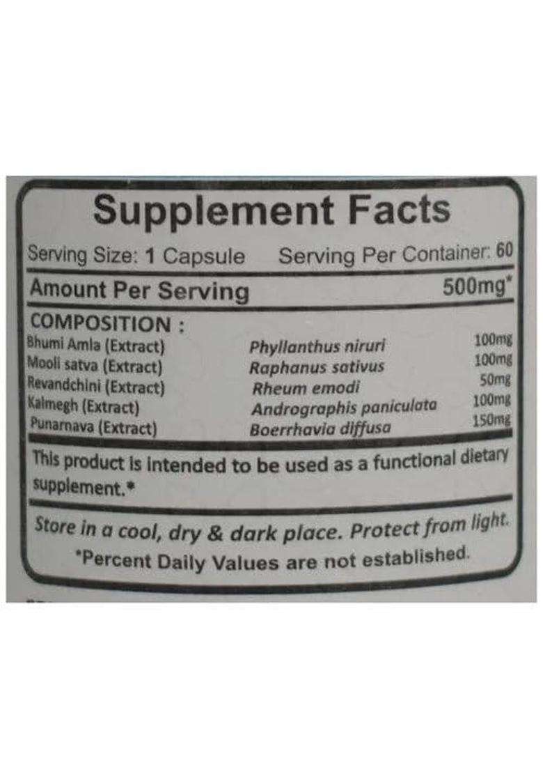 Planet Ayurveda Nephralka capsules 60 Capsules | Authentic Traditional Formula - Indya