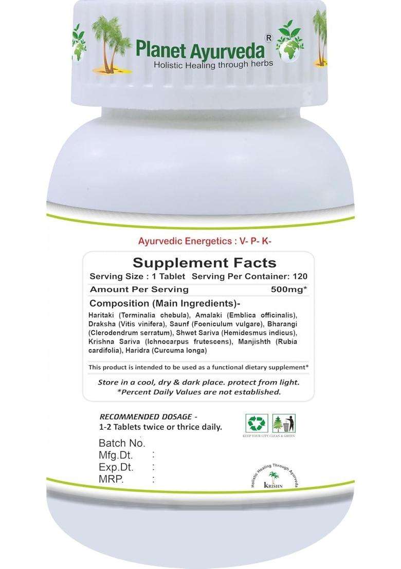 Planet Ayurveda Abhayadi Tablets | Authentic Traditional Formula | Ayurvedic Support for Digestive Health & Bowel Wellness - Indya