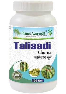 Planet Ayurveda Herbal Supplement Talisadi Churna Powder for Respiratory Health, 100g | Authentic Traditional Formula